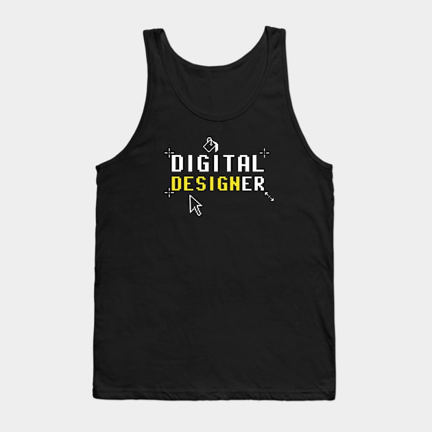 Digital DESIGNer Tank Top by annaomline